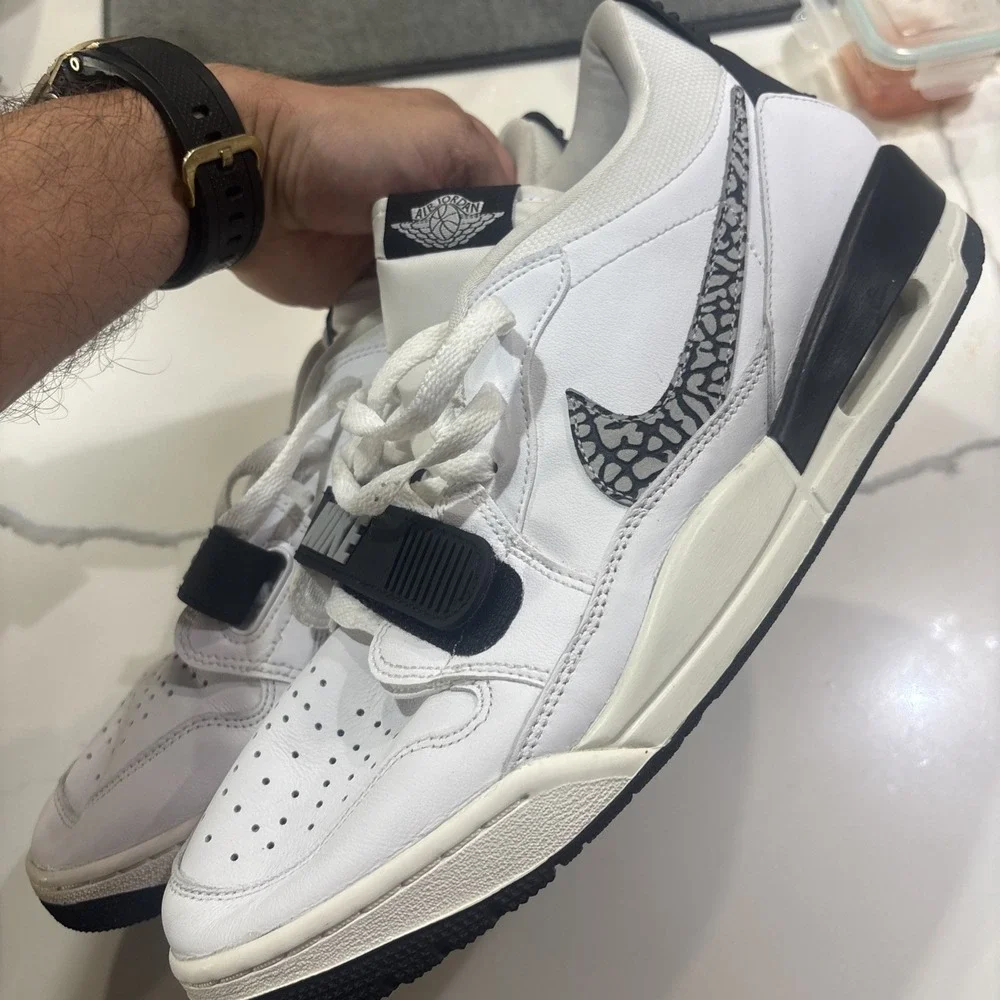 Size 13 - Air Jordan Legacy 312 Low Elephant Swoosh